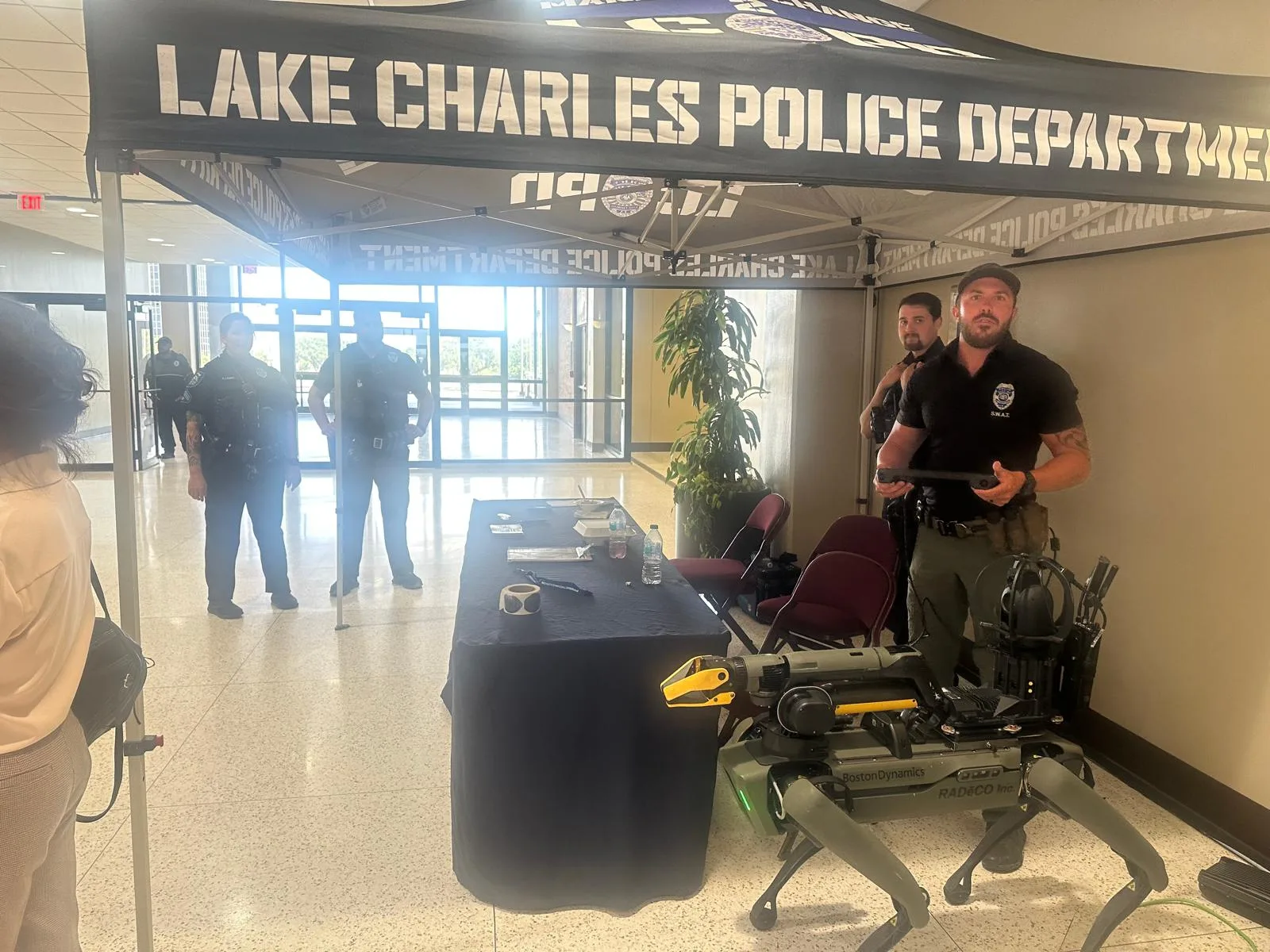 The Lake Charles Police Department, and their robotic K-9